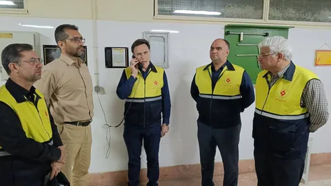 مانور میدانی تامین برق مراسم تشییع پیکر رهبر شهید در مشهد