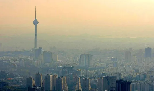 وضعیت هوای تهران قرمز است