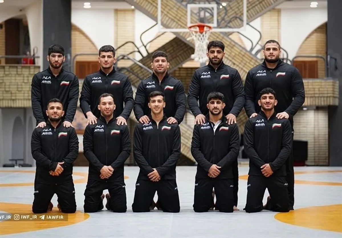 قهرمانی ایران در رقابت‌های کشتی فرنگی آسیا