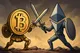 نبرد بیت‌کوین و اتریوم بر سر آینده بازار کریپتو