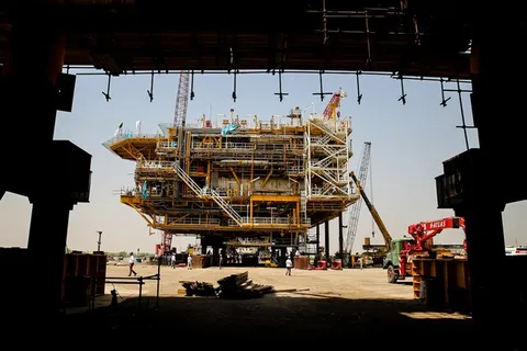 تولید روزانه گاز فاز ۱۱ پارس جنوبی از ۲۲ میلیون مترمکعب گذشت